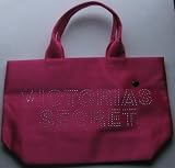 Victoria's Secret Studed Carry Bag. Color: Pink Shine Smooth Feel- Has a Small Black Heart. Size 17inches X 11inches