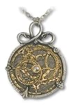 Anguistralobe Alchemy Gothic Astrolabe Pendant Necklace
