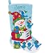 Dimensions(R) 18 Inch Felt Applique Kit - Caroling Snowman Stocking