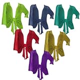 Womens Fine Lace Knit Shrug Tie Bolero Cardigan Top