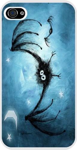 Rikki KnightTM Halloween Incy Wincy Spider White Hard Case Cover for Apple iPhone® 4 & 4s Universal: Verizon - Sprint - AT&T - Unisex - Ideal Gift for all occassions!