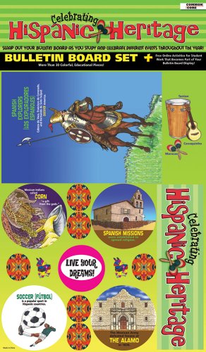 Gallopade Publishing Group Celebrating Hispanic Heritage! Bulletin Board (9780635063755)