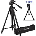 Ravelli APLT4 61" Light Weight Aluminum Tripod With Bag and Free Mini Wire Leg Tripod
