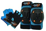 Bell Riderz Speed Freak Street Shred Pad and Gloves Set