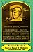 Judy Johnson autographed Hall of Fame plaque postcard