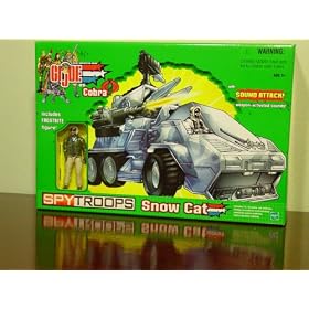 G.I. Joe Joe Vs Cobra Spy Troops Snow Cat with Frostbite Action Figure by G.I. Joe