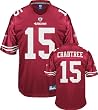 Michael Crabtree Youth Jersey: Reebok Red Replica #15 San Francisco 49ers Jersey