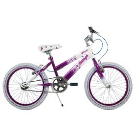 Raleigh Krush 18" Girls Bike Purple and White - 2012 Model