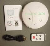 4GB Smoke Detector Hidden Spy Camera DVR (with motion detection)