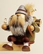 Christmas Smoker - Lumberjack, sitting (6.3 inches)