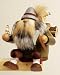 Christmas Smoker - Lumberjack, sitting (6.3 inches)