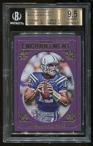 2012 Topps Magic Andrew Luck Rookie Enchantment RC BGS 9.5 Gem Mint - NFL Slabbed Autographed Cards