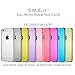 Laza [Slim Jelly] Case Premium Soft Flexible Slim-Fit TPU Case Translucent Showoff Design Case Cover for Apple iPhone 6/6s (4.7) - Pink
