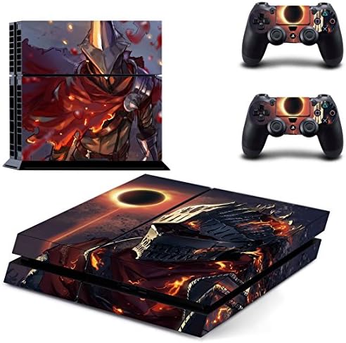 GOOOD PS4 Designer Skin Decal for PlayStation 4 Console System and PS4 Wireless Dualshock Controller - Dark Souls 3