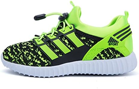 Childdream Kids Athletic Shoes Comfortable Running Sneakers Green 9 M Toddler