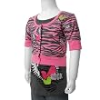 Self Esteem Girls Size 7-16 Zebra Print Top Self Esteem Girls Size 7-16 Zebra Print Top