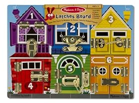 Melissa & Doug Deluxe Latches Board