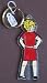 Applause Vintage LITTLE ORPHAN ANNIE KEY CHAIN - Annie Standing w Arms at Waist (1982)