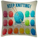 We Love Cushions Keep Knitting Martin Wiscombe Cushion