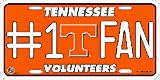 Tennessee Volunteers #1 Fan Metal License Plate **