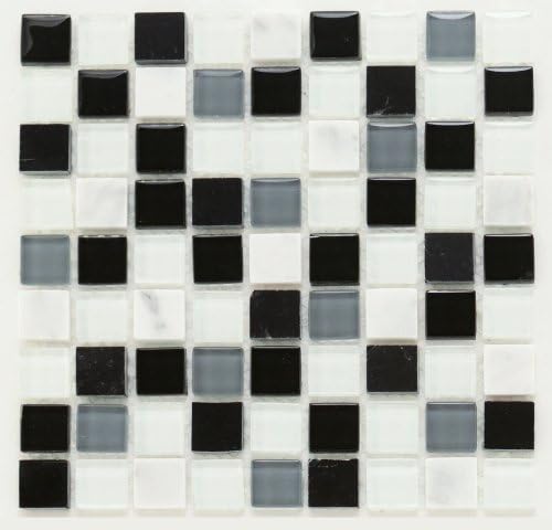 CoverQuik CQ4055858 4-mm 5/8 by 5/8  Zebra Blend Mosaics