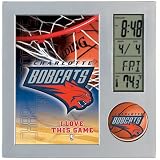 Charlotte Bobcats Digital Desk Clock