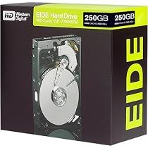 Western Digital 250GB EIDE Internal Hard Drive with 8MB Cache
