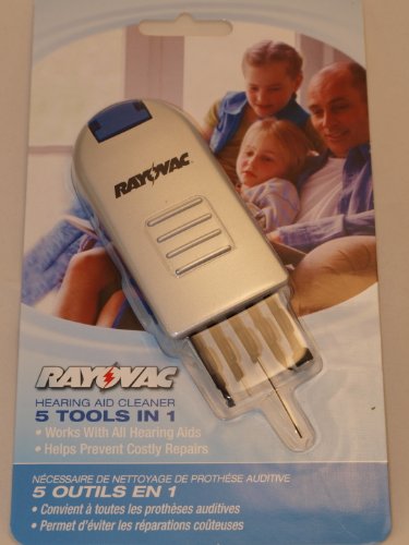 Rayovac Hearing Aid Cleaner- 5 tools in 1