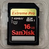 SanDisk Extreme Pro 16 GB SDHC Flash Memory Card SDSDXP1-016G