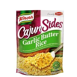 Knorr/Lipton Cajun Sides, Garlic Butter Rice, 5.5-Ounce Packages (Pack of 12)