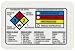 Brady 89257 2-1/8" Height, 3-3/8" Width, Black, Red, Blue, Yellow On White Color Right-To-Know Wallet Cards - Spanish (Pack Of 25)