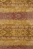 Abstract Damask Rug 8'x11' Gold