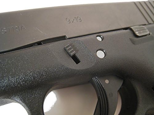 American National Firearms Black Stainless Extended Slide Release for all Glock (except 36, 42 &amp; 43)