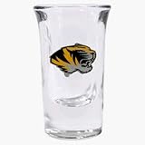Missouri Tigers Fluted Shot Glass (Set of Four)
