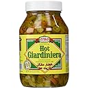 Ziyad Giardiniera Mediterranean Peppers Mix, Hot, 32 Ounce