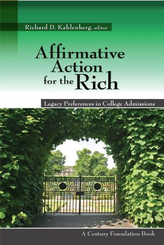 Affirmative Action for the Rich: Legacy Preferences in College Admissions