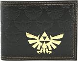 Bioworld Nintendo Legend of Zelda Twilight Princess Triforce Bi-Fold Embossed Wallet