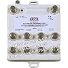 8-Port Bi-Directional Cable TV HDTV Amplifier Splitter Signal Booster with Pa...