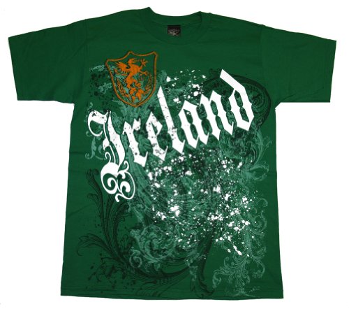 Unitas Ireland Fleur Irish Crest Soccer T-Shirt