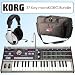 Korg MicroKorg 37-Key Music Synthesizer with 4 voice Vocoder & Microphone Bundle