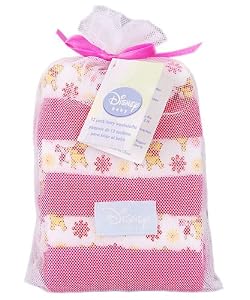 Disney 8 Pack Terry Washcloths (Pink)
