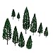 22 PCS 3-16 cm Green Model Trees Train Scenery Layout