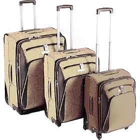 Buy CalPak Holiday Expandable 3-Piece Luggage Set Luggage Sets by CalPak