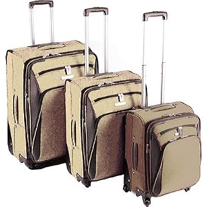 Buy CalPak Holiday Expandable 3-Piece Luggage Set Luggage Sets by CalPak