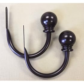 A New Pair of Curtain Hold back Tie Back B68 by Drapery Hardware