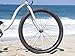 Firmstrong Bruiser Man 3-Speed Beach Cruiser Bicycle, 26-Inch, White,15157