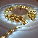 White Color 500cm 5m 3528 SMD LED Flex Strip Waterproof