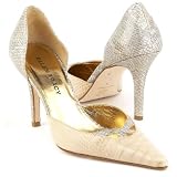 Ellen Tracy Fede Ivory heeled