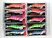 10x Glow in Dark Luminous Squid Jigs 2.5#5pcs 3.0#5pcs