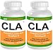 2 BOTTLES CLA Conjugated Linoleic Acid from Safflower Oil 3000mg (3 Grams) per serving 180 total Softgels KRK SUPPLEMENTS